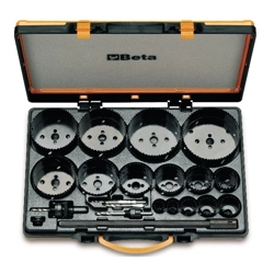 vendita online Serie di 15 seghe a tazza in valigetta art.450/c21 Seghetti, Segacci e Segoncini Beta